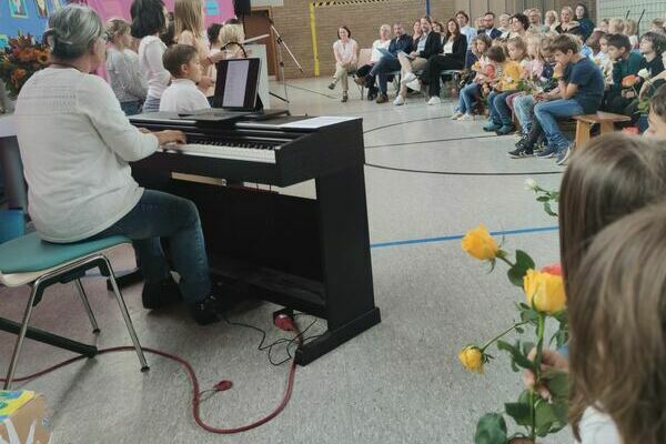 Die Turnhalle war voll besetzt