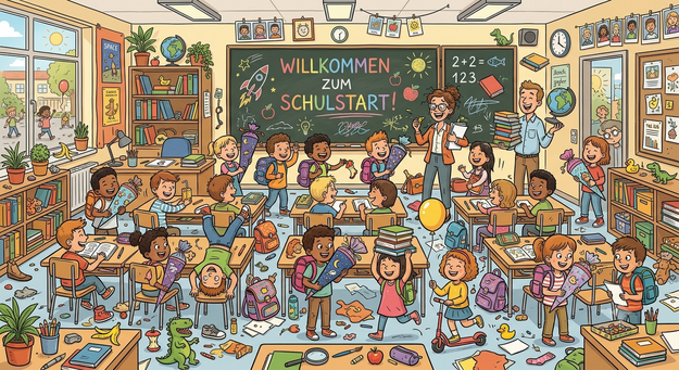 Schulstart für die neuen ErstklässlerInnen am Mittwoch 16.9.26 um 10:00 Uhr in der Turnhalle der Markgrafenschule Schulstart für die neuen ErstklässlerInnen am Mittwoch 16.9.26 um 10:00 Uhr in der Turnhalle der Markgrafenschule